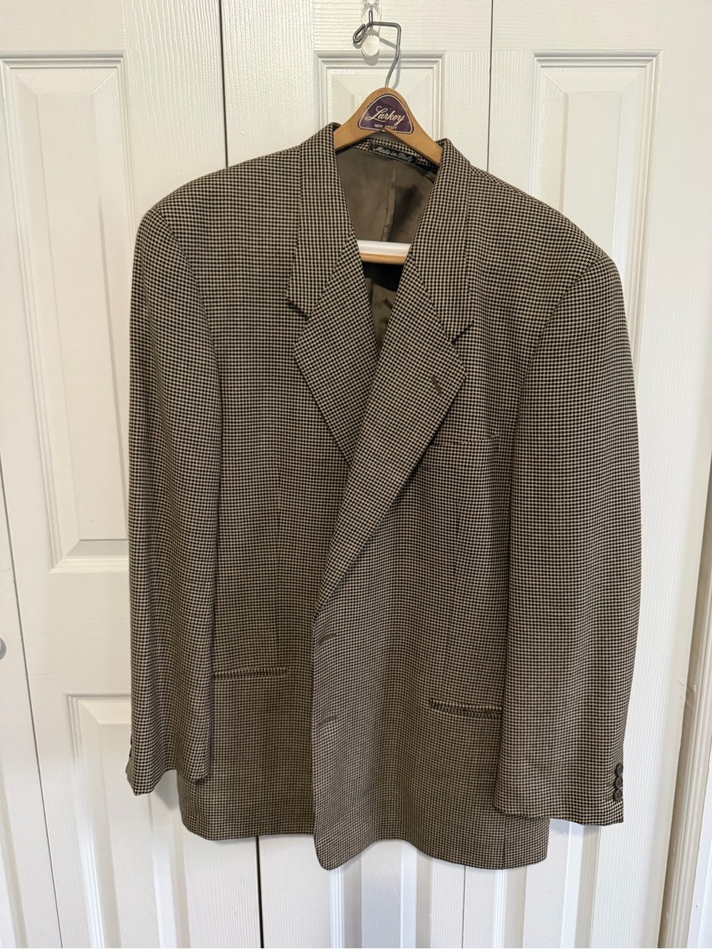 Giorgio Armani Vintage 90s Plaid Sz 40 Suit